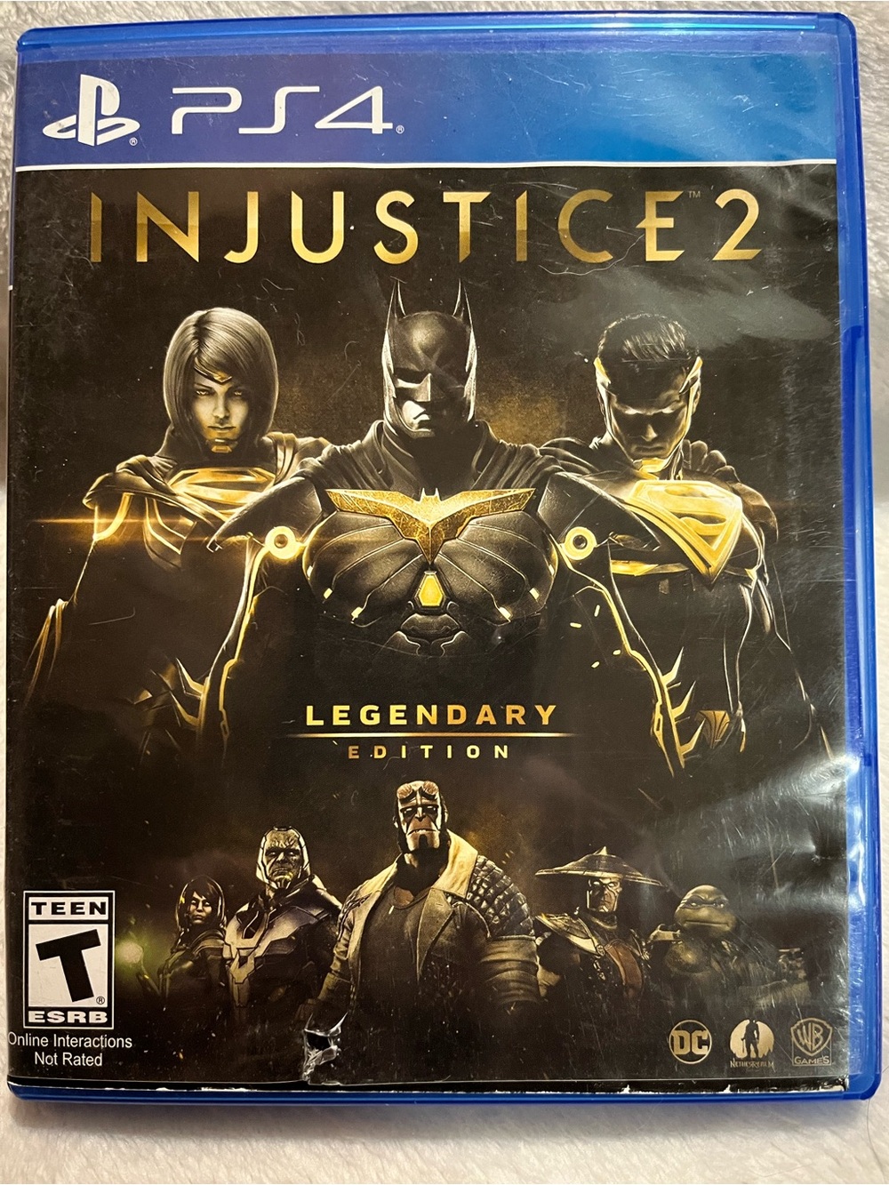 PS4 Injustice 2 Legendary Edition - Black & Gold